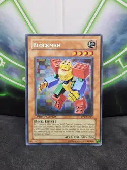 Yugioh Blockman DPK-ENSE1 Secret Rare MP - Image 1