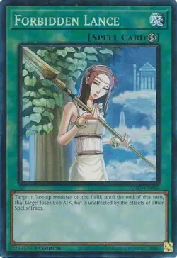 Yugioh! Forbidden Lance - RA02-EN058 - Prismatic Collector's Rare - 1st Edition - Image 1