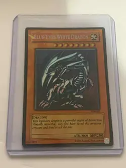 YUGIOH BLUE-EYES WHITE DRAGON SDK-001 ULTRA RARE HOLO - Image 3