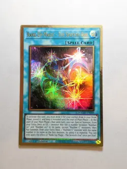 Yugioh! Rank Up Magic The Seventh One MAGO-EN049 Gold Rare 1st Edition - Image 1