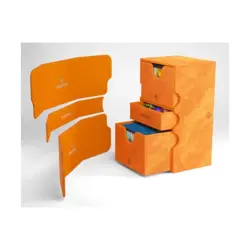 GameGenic Card Storage Stronghold 200 + Convertible Deck Holder XL - Oran New - Image 2