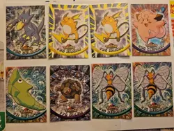 Pokemon Topps Series 1 Trading Card Lot (43 Cards) - Image 3