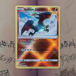 Radiant Charizard 020/159 Crown Zenith Holo NM Pokemon Card English - Image 1