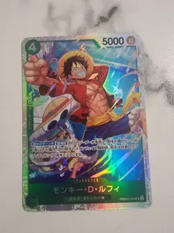 4.X Monkey D. Luffy PRB02-005 SR ONE PIECE Card The Best 2 - ONE PIECE Japanese - Image 2