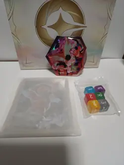 Disney Lorcana Fabled Trove Content 1- Lore Counter 6 Dice 6 foil Card Dividers - Image 1