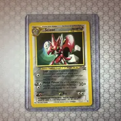 Scizor 33 Black Star Promo WOTC Pokemon Card NM - Image 3