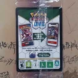Ice Rider Calyrex VMAX 046/198 Holiday Exclusive Holo SEALED Pokemon Card - Image 2