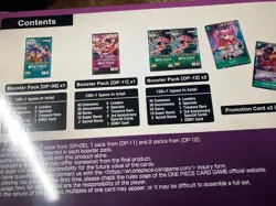 One Piece Card Game Illustration Box Vol 4. (4 Boosters / New Factory Sealed) - Image 2