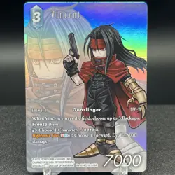 Vincent Re-034C/19-019R Full Art Foil Final Fantasy Card - Image 1