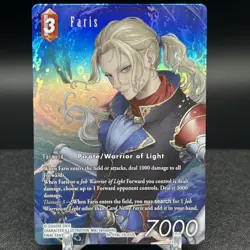 Faris Re-019L/18-012L Full Art Foil Final Fantasy Card - Image 1