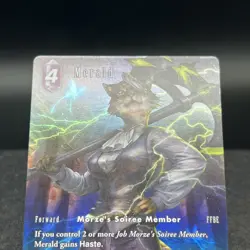 Merald Re-137C/16-099C Full Art Foil Final Fantasy Card - Image 3