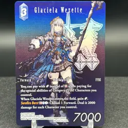 Glaciela Wezette Re-151L/17-113L Full Art Foil Final Fantasy Card - Image 1
