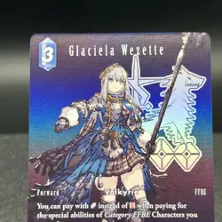 Glaciela Wezette Re-151L/17-113L Full Art Foil Final Fantasy Card - Image 3