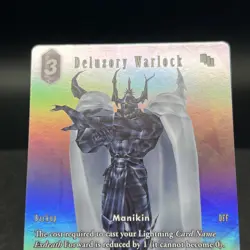 Delusory Warlock Re-123C/13-070C Full Art Foil Final Fantasy Card - Image 3