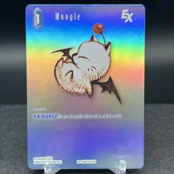 Moogle Re-166C/1-172C Full Art Foil Final Fantasy Card - Image 1