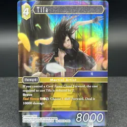 Tifa Re-102C/8-144S Foil Final Fantasy Card - Image 1