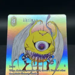 Ahriman Re-0888H/18-052H Full Art Foil Final Fantasy Card - Image 3