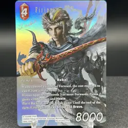 Firion Re-021H/6-019L Full Art Foil Final Fantasy Card - Image 1
