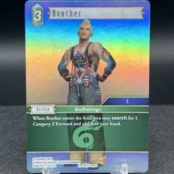 Brother Re-061C/1-197S Foil Final Fantasy Card - Image 1
