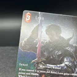 Leon 19-071R Full Art Foil Final Fantasy Card - Image 4