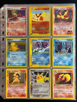 Lot of 90 ALL HOLO Vintage Pokemon Card Binder Collection - Image 2