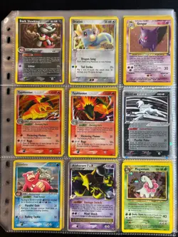 Lot of 90 ALL HOLO Vintage Pokemon Card Binder Collection - Image 4