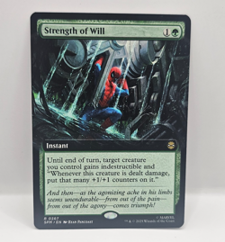 Strength of Will NM Regular #267 MTG Marvel's Spider-Man - Image 1