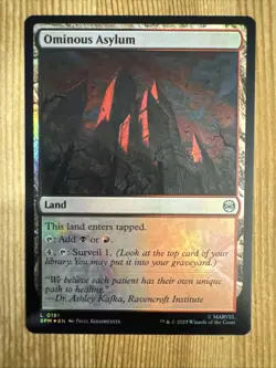 Ominous Asylum - Foil - SPM - MTG - EN - NM - 0181 - Image 1