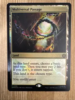 MTG - Multiversal Passage - SPM 180 - FOIL - NM - Image 1
