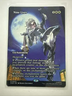 MTG Nine Lives 0003 Regular (Borderless) Marvel Eternal Legal NM MAR - Image 1