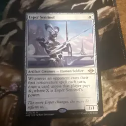 MTG - Esper Sentinel - Modern Horizons 2 - Near Mint Rare MH2 #12 Non Foil - Image 1