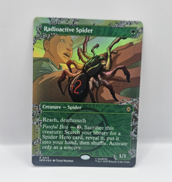 Radioactive Spider NM Foil #212 MTG Marvel's Spider-Man - Image 1