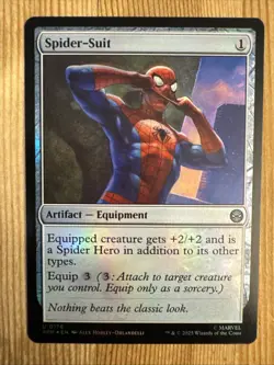 Spider-Suit - Marvel's Spider-Man - SPM U 0176 MTG FOIL - Image 1