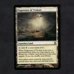 MAGIC MTG - VO Flagstone of Trokair / Dalles de Trokair Time Spiral - Image 1