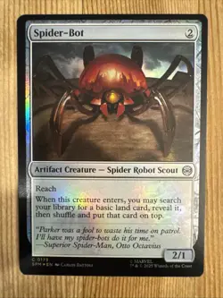 Spider-Bot - Foil - SPM - MTG - EN - NM - 0173 - Image 1