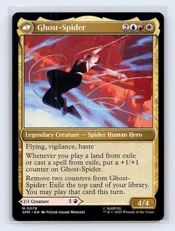 Gwen Stacy/Ghost-Spider #78 Regular Mythic MTG 2025 Marvel's Spider-Man (SPM) - Image 2