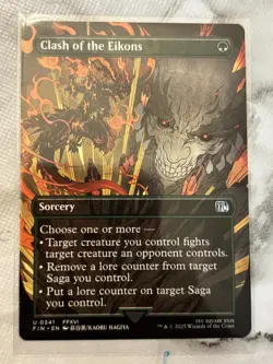 Clash of the Eikons 0341 Borderless Non-Foil FFXVI FIN MTG FINAL FANTASY EN NM/M - Image 1