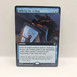 Hide on the Ceiling NM Regular #249 MTG Marvel's Spider-Man (Extended Art) - Image 1