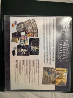 Pokemon TCG Paldean Fates Pokemon Center Elite Trainer Box ETB New Sealed - Image 4