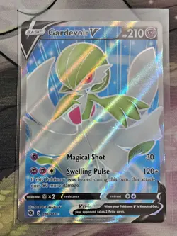 POKEMON GARDEVOIR V 070/073 FULL ART ULTRA RARE CHAMPIONS PATH NM NEAR MINT - Image 1