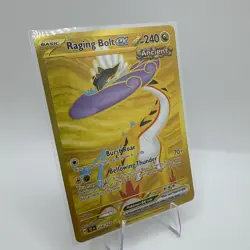 Raging Bolt ex - 218/162 Hyper Rare Holo NM Pokemon SV05: Temporal Forces - Image 2