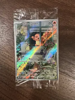 Charmander 044 Sv: Scarlet & Violet Pokemon Center Stamp - Sealed - Image 1