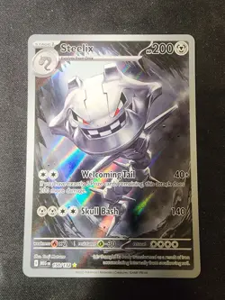 Steelix 150/132 Illustration Rare Pokemon Mega Evolution NM - Image 1