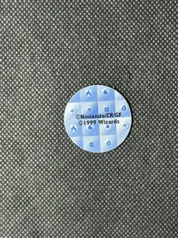 Vintage 1999 Chansey Holo foil Nintendo Pokemon Wizards Coin Rare Wizards ** - Image 2
