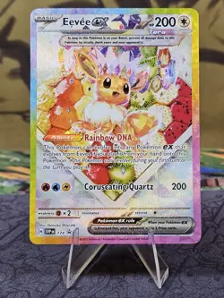 Eevee ex 174 Sv: Scarlet & Violet Promo Cards Pokemon Holo LP/NM- - Image 1