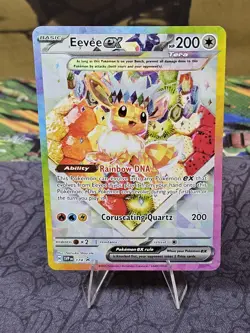 Eevee ex 174 Sv: Scarlet & Violet Promo Cards Pokemon Holo LP/NM- - Image 2