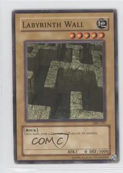Labyrinth Wall Unlimited YuGiOh Magic Ruler Booster #MRL-055 2002 READ - Image 1