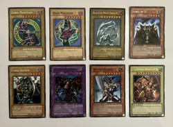 Yugioh Vintage 8 Foil/360 Card Binder Lot Dark Magician Blue-Eyes Buster Blader - Image 2