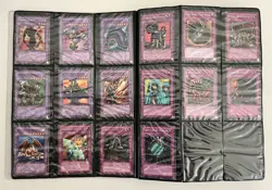 Yugioh Vintage 8 Foil/360 Card Binder Lot Dark Magician Blue-Eyes Buster Blader - Image 5