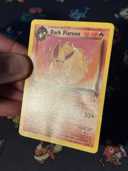 Pokemon Cards Dark Flareon 35/82 Team Rocket FIRST EDITION - (HP) - Image 2